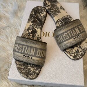 Dior Gray Sandals